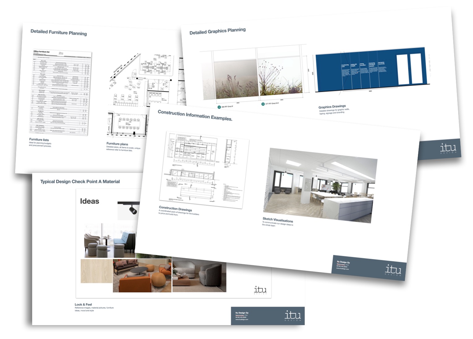 Examples of itu design's development presentations